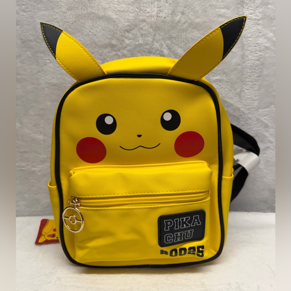 Pikachu Mini Backpack Kids Yellow Pokémon